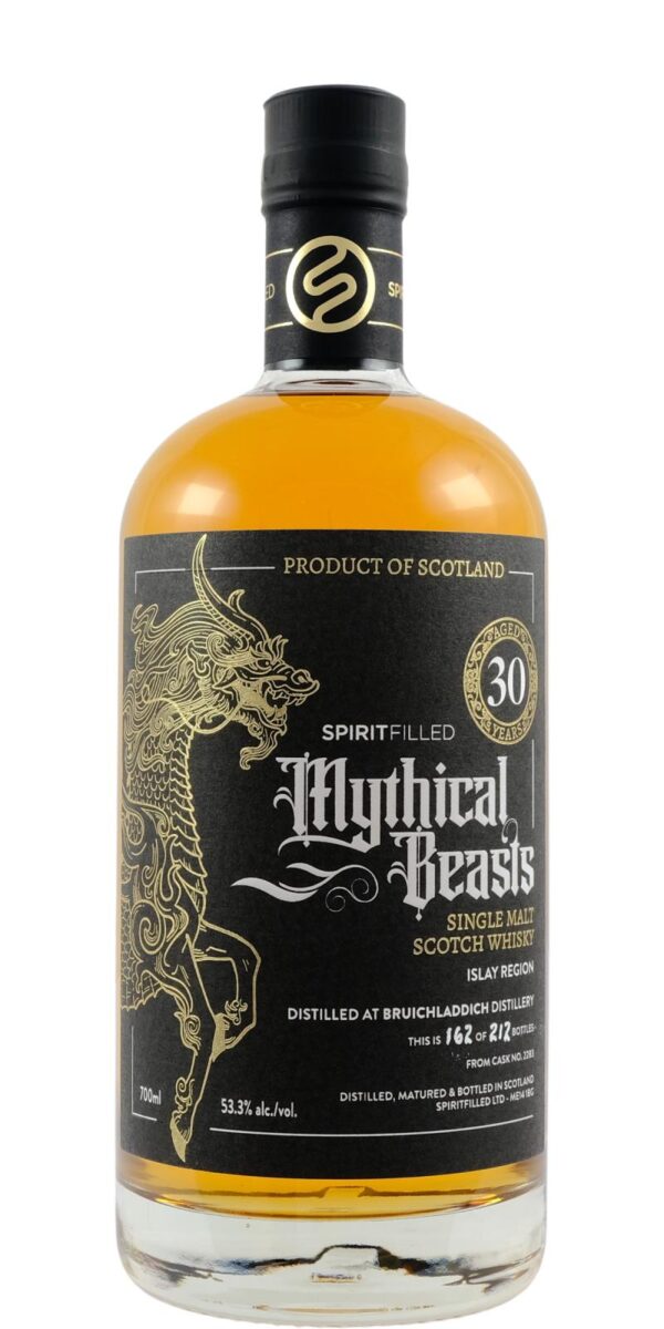 Bruichladdich 30 years old - Mythical Beasts