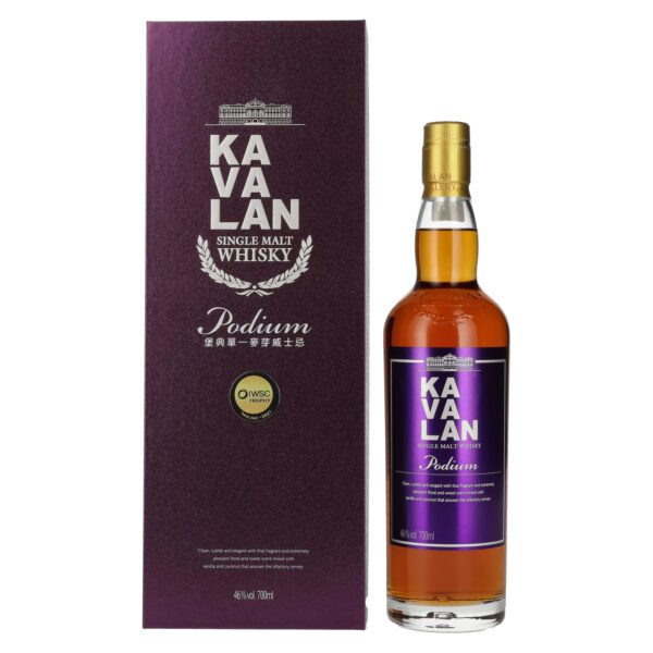 Kavalan Single Malt Podium