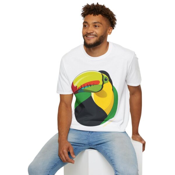 Tucan Tee Shirt Printed on both sides Unisex