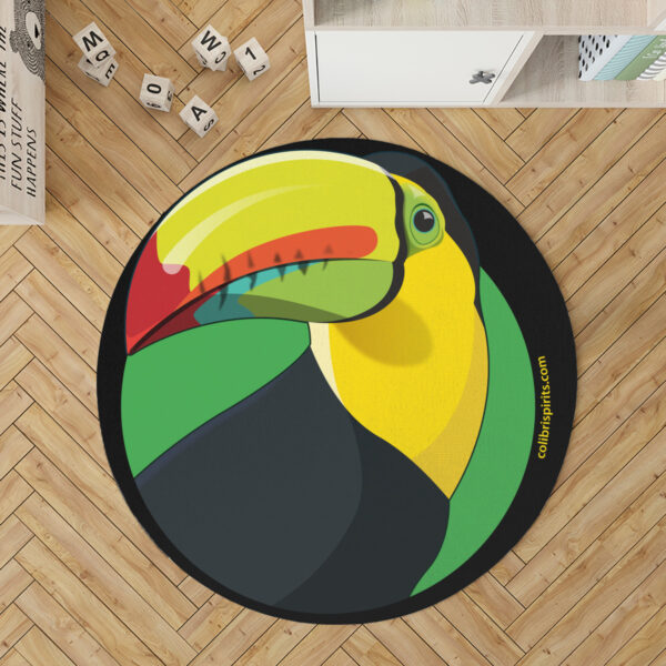 Tucan Round Rug