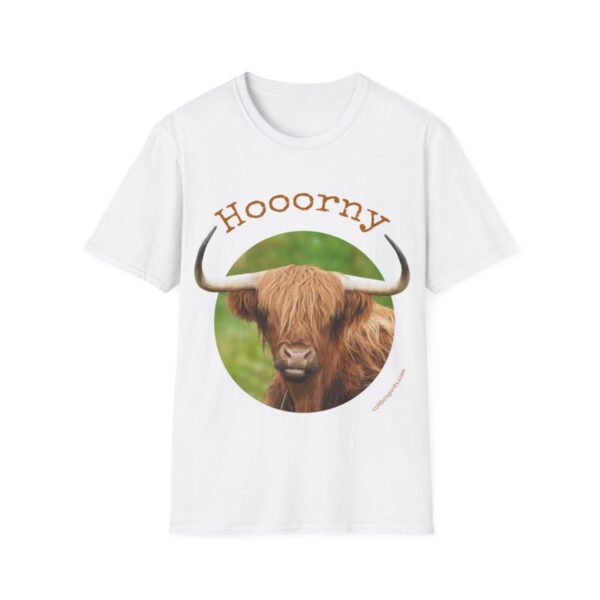 Hooorny Tee Shirt Printed on both sides Unisex