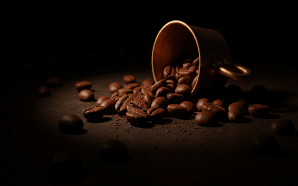 Finca cafetera en altura en Panamá con plantas de café en maduración